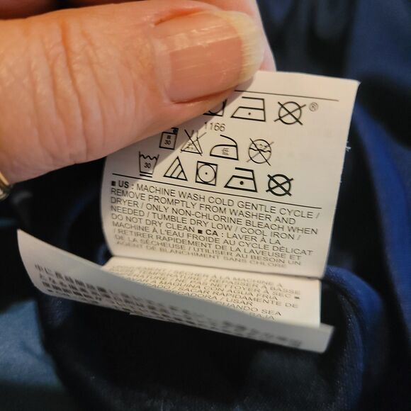 2 Old Navy Wmns Small 1 Pink And 1 Blue Ombre Layered Midi Skirt Lightweight - Picture 10 of 11